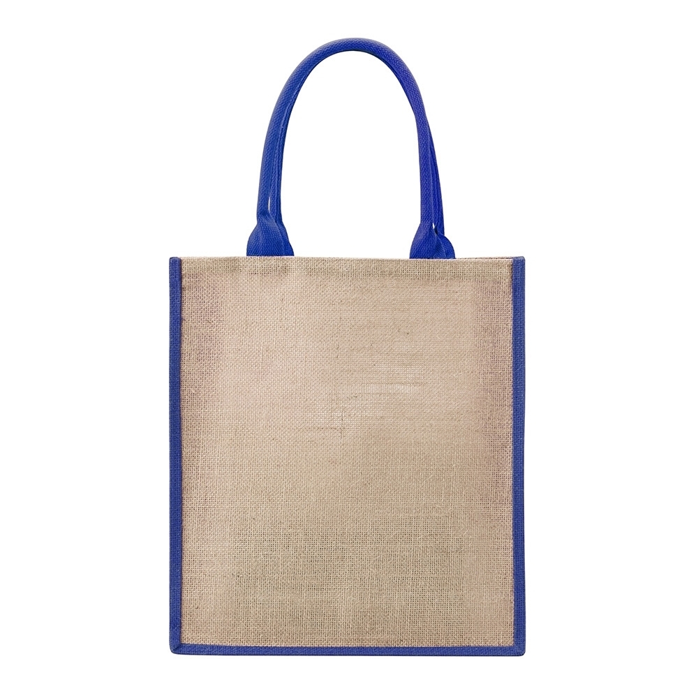 SACOLA DE JUTA SPX-18841-AZU NA COR AZUL