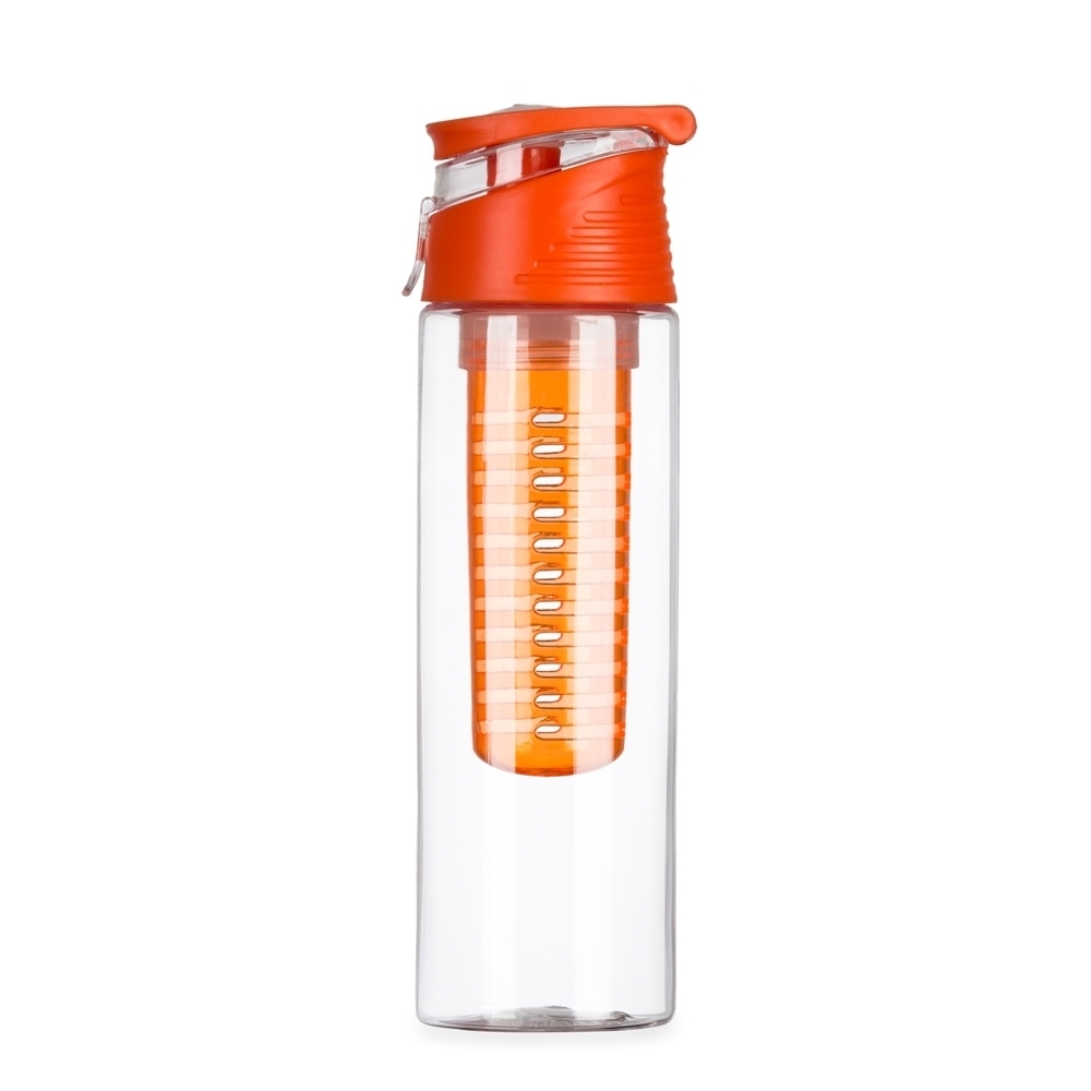 SQUEEZE PLÁSTICO 700ML COM INFUSOR SPX-13764B-LAR NA COR TRANSPARENTE