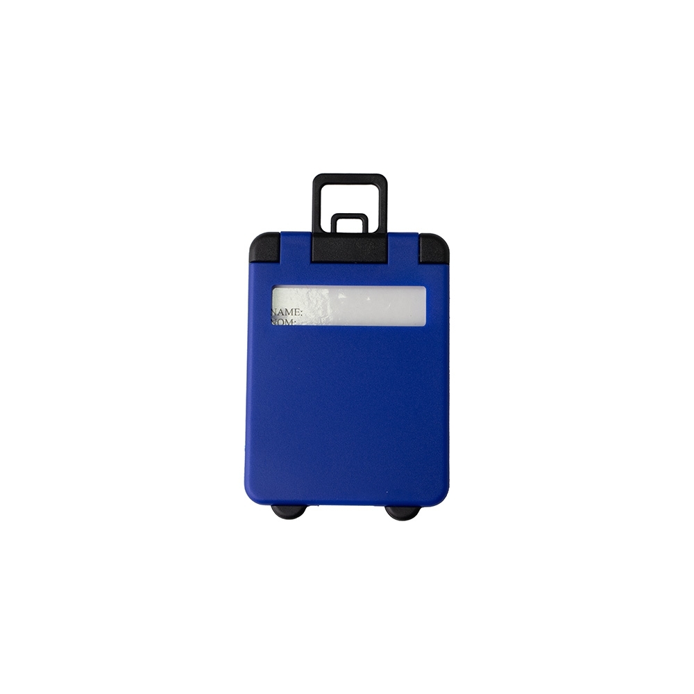 TAG IDENTIFICADOR DE BAGAGEM SPX-15032-AZU NA COR AZUL