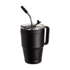 CANECA TÉRMICA 600ML SPX-18968-PRE NA COR PRETO
