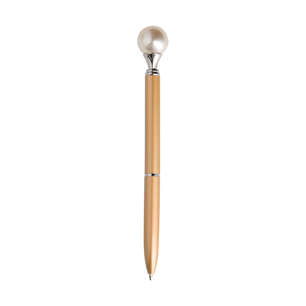 CANETA METAL PÉROLA SPX-15182-DOU/FOS NA COR DOURADO