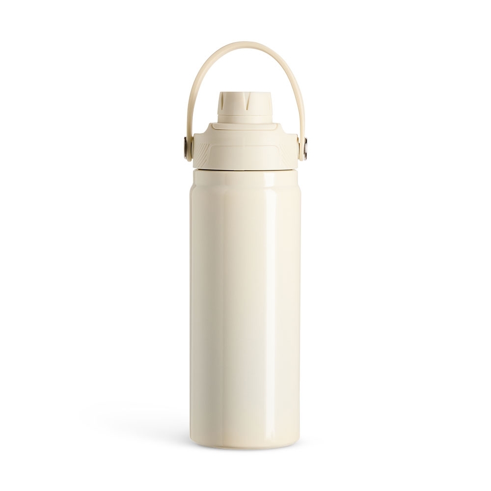GARRAFA TÉRMICA 600ML SPX-19003-CRE NA COR BRANCO