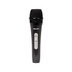 MICROFONE DINÂMICO SPX-MIC03-PRE NA COR PRETO
