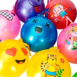 BOLA VINIL COM CORDÃO SPX-P$BRINQ78-MIS NA COR AMARELO