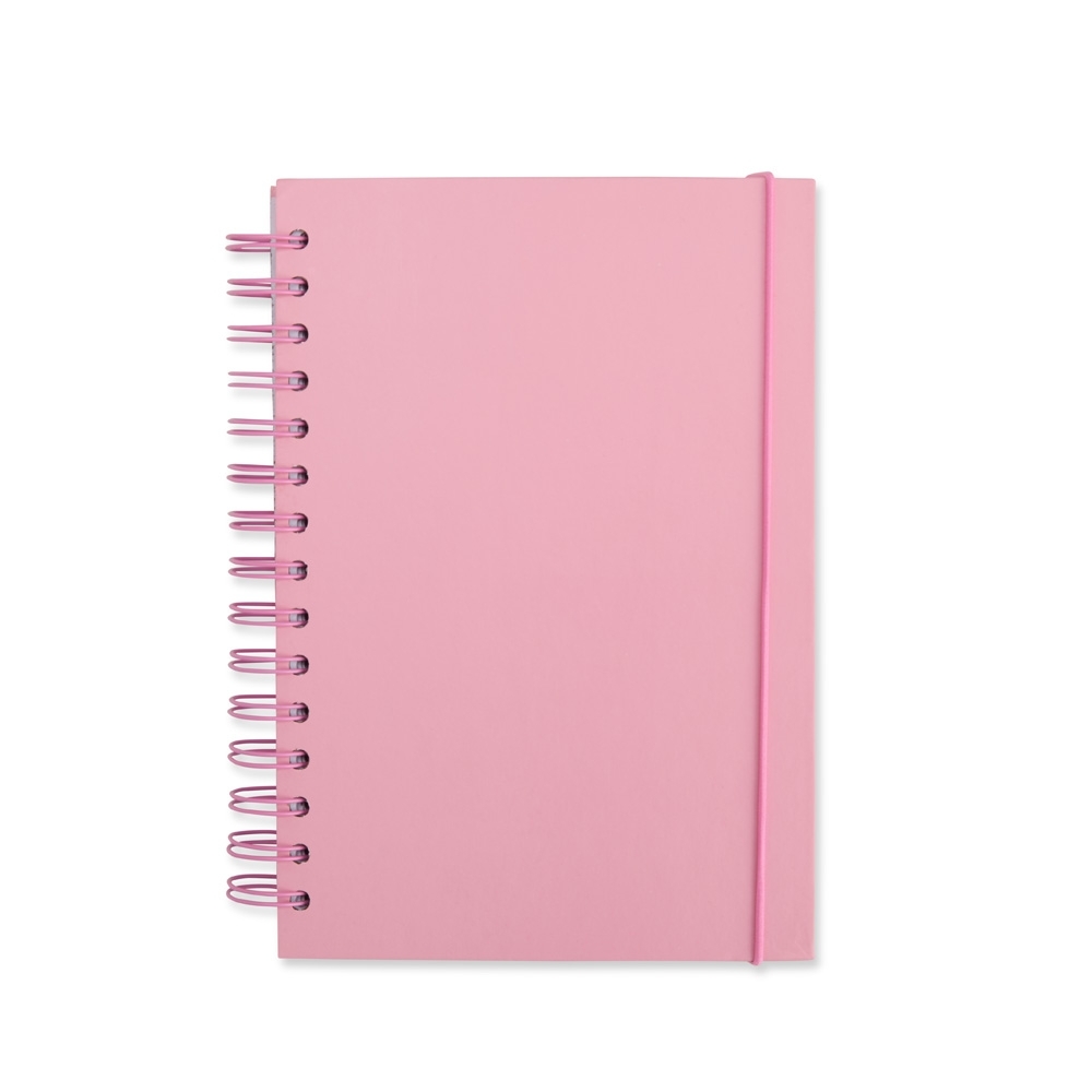 CADERNO COUCHÊ SPX-19047-ROS NA COR ROSA
