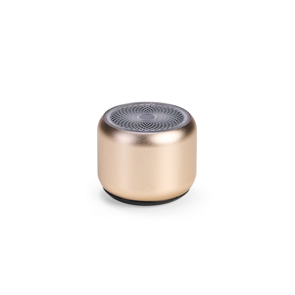CAIXA DE SOM BLUETOOTH TWS SPX-09210-DOU NA COR DOURADO