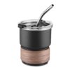 COPO INOX 250ML SPX-15356-PRE NA COR PRETO