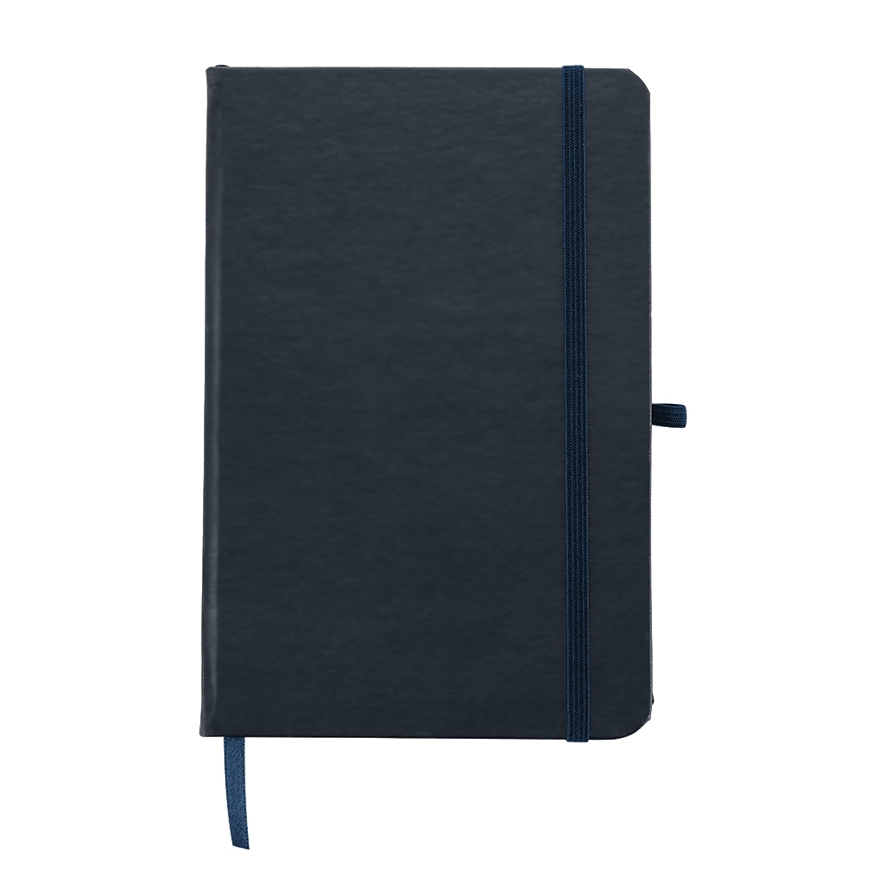 CADERNETA TIPO MOLESKINE PERCALUX S/ PAUTA SPX-P@14472S-AZM/AZM NA COR AZUL