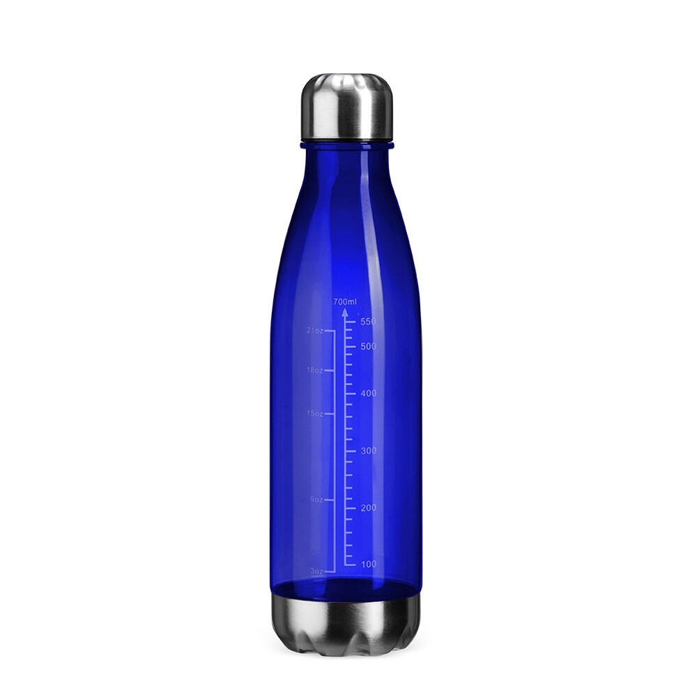 GARRAFA PLÁSTICA 700ML SPX-17012A-AZU/INO NA COR AZUL