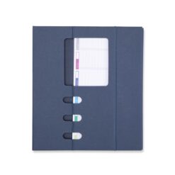BLOCO DE ANOTAÇÕES COM SUPORTE SPX-19082-AZE NA COR AZUL