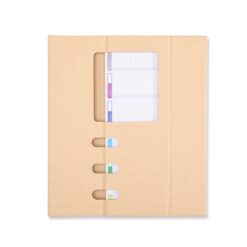 BLOCO DE ANOTAÇÕES COM SUPORTE SPX-19082-KRA NA COR KRAFT