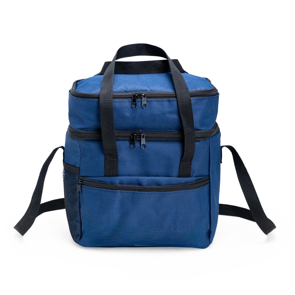 BOLSA TÉRMICA DUPLA 14L SPX-15411-AZU NA COR AZUL