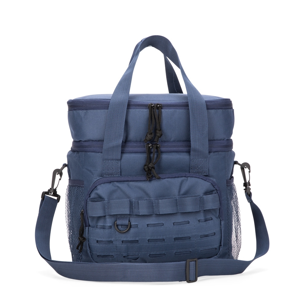 BOLSA TÉRMICA DUPLA 16L SPX-19079-AZU NA COR AZUL