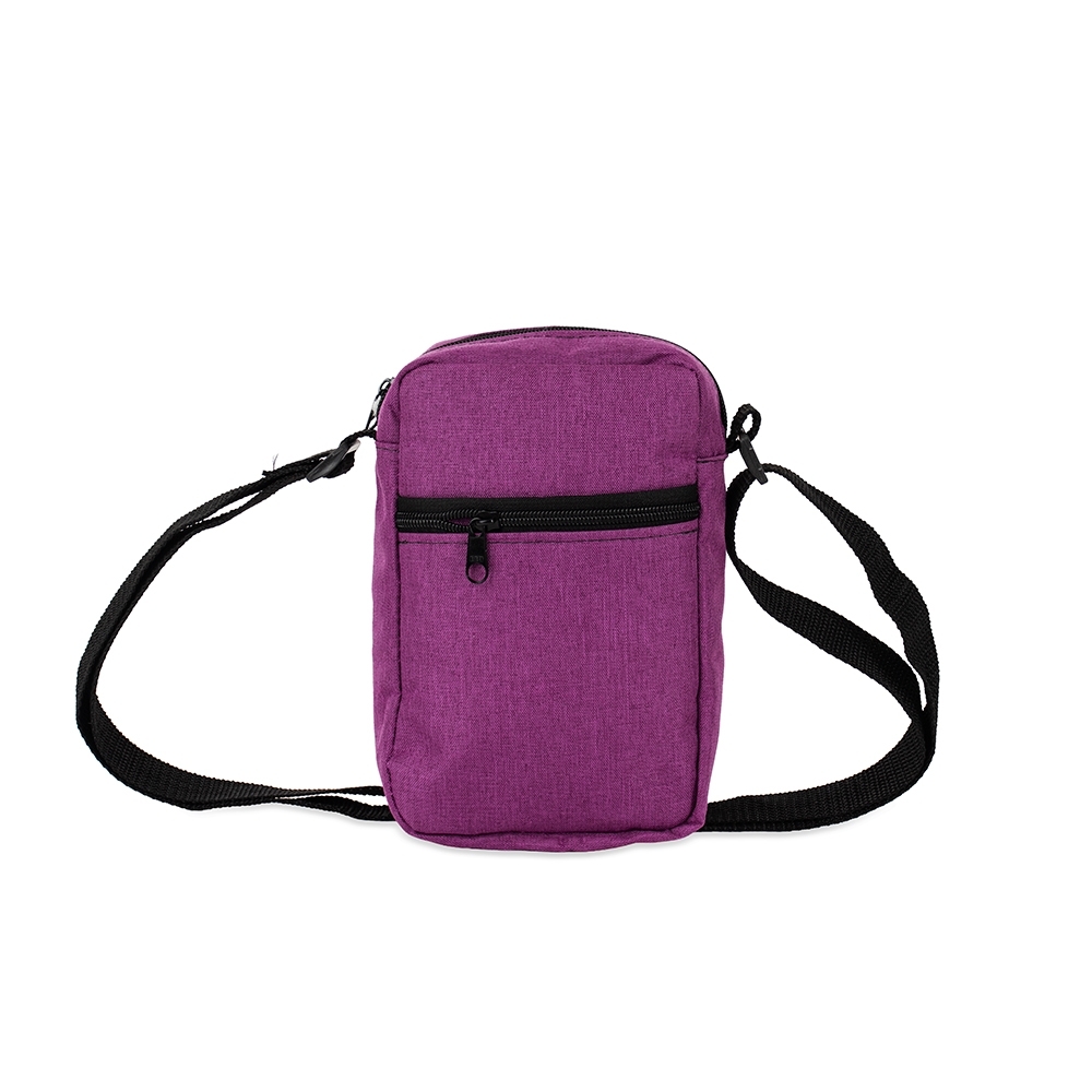 BOLSA DE OMBRO POLIÉSTER PVC MESCLA SPX-15387-ROX NA COR ROSA