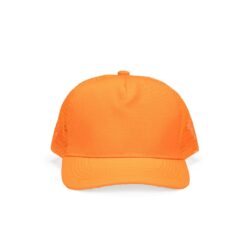 BONÉ POLIÉSTER ABA CURVA COM TELA SPX-18986A-LAR NA COR LARANJA