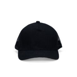 BONÉ POLIÉSTER ABA CURVA COM TELA SPX-18986A-PRE NA COR PRETO