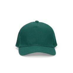 BONÉ POLIÉSTER ABA CURVA COM TELA SPX-18986A-VD NA COR VERDE