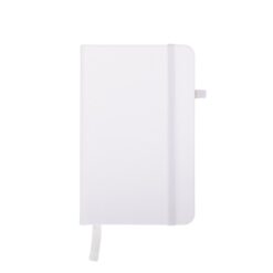 CADERNETA EMBORRACHADA SPX-03009A-BCO NA COR BRANCO