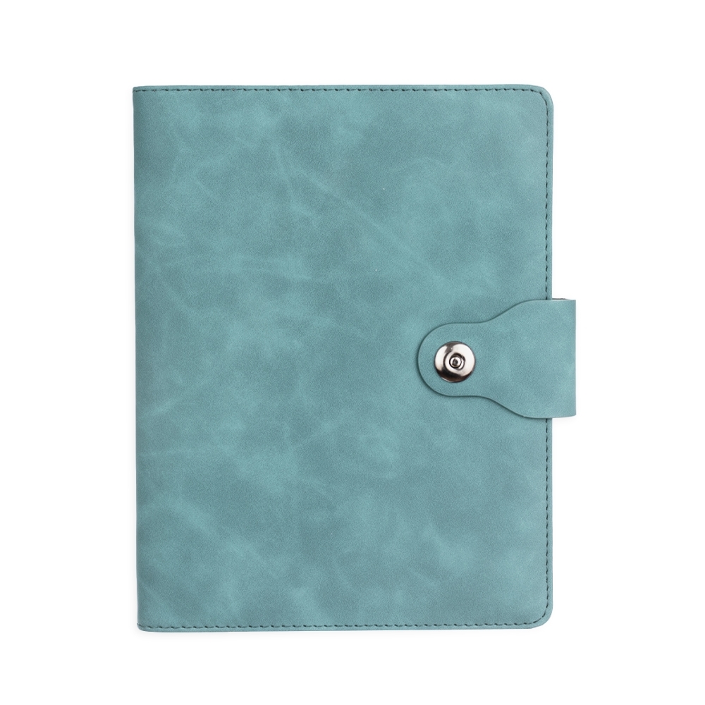 CADERNO FICHÁRIO PU SPX-19148-VD NA COR VERDE