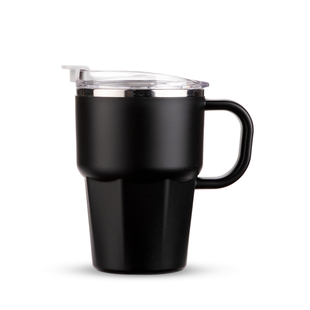 CANECA PAREDE DUPLA 550ML SPX-09227-PRE NA COR PRETO