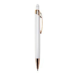 CANETA METAL TOUCH SPX-06076TF-BCO/COB NA COR BRANCO