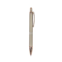 CANETA METAL TOUCH SPX-05020-CHA/COB NA COR BEGE