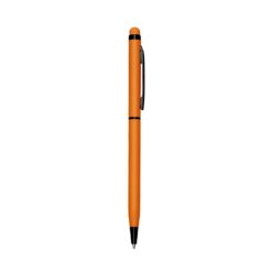 CANETA ALUMÍNIO "TOUCH NÃO FUNCIONA" SPX-O@13546T-LAR NA COR LARANJA