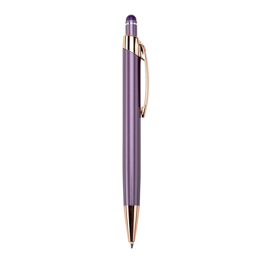 CANETA METAL TOUCH SPX-06076TF-ROX/COB NA COR ROXO