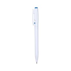 CANETA PLÁSTICA SPX-06161C*CP*-BCO/AZU NA COR BRANCO
