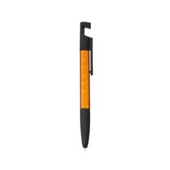 CANETA PLÁSTICA MULTIFUNÇÕES SPX-09173-LAR NA COR LARANJA