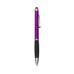 CANETA PLÁSTICA TOUCH SPX-09122-ROX NA COR ROXO