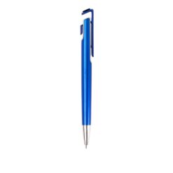 CANETA PLÁSTICA COM SUPORTE PARA CELULAR SPX-12412-AZU/PRA NA COR VERDE