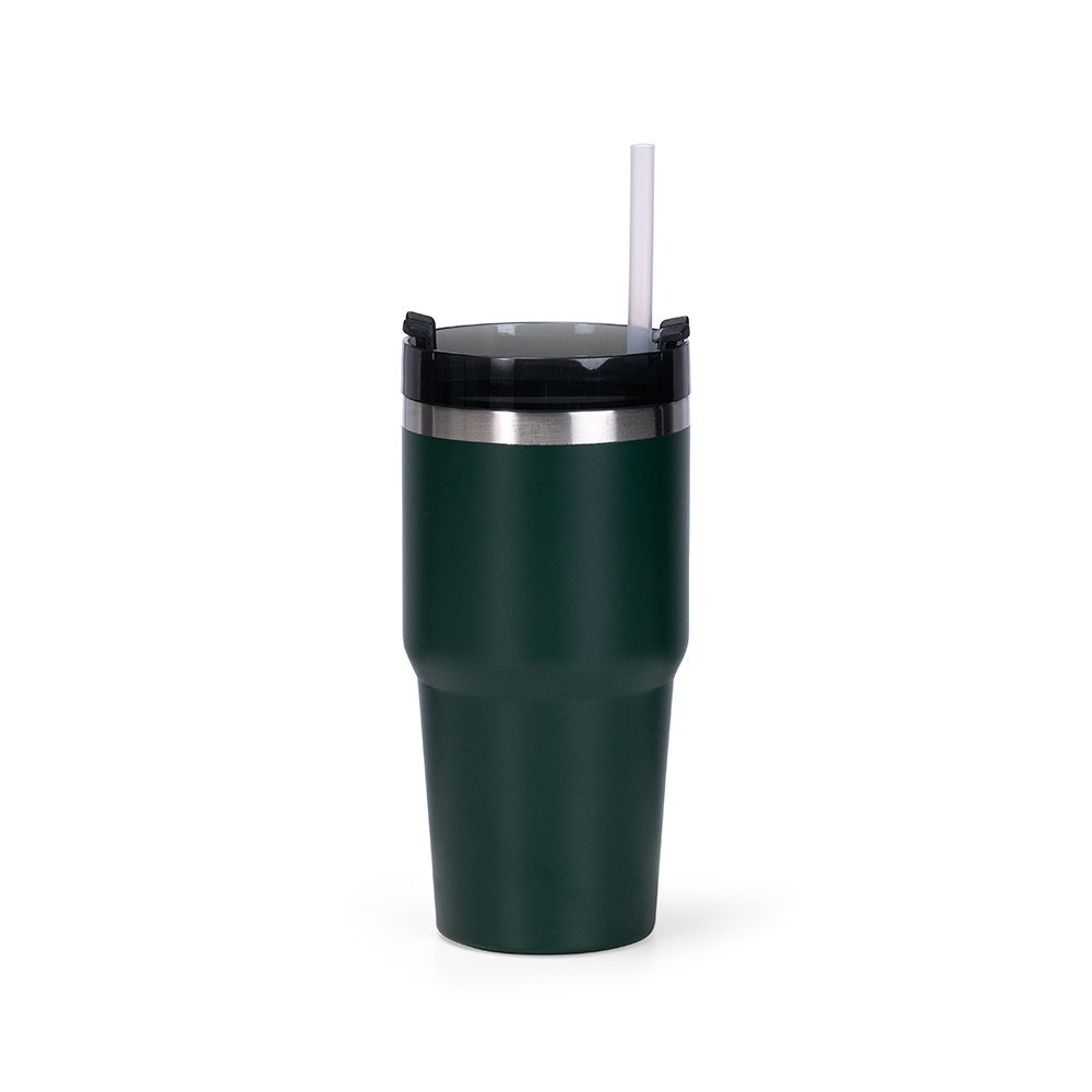 COPO TÉRMICO 600ML SPX-09196-VDE NA COR VERDE