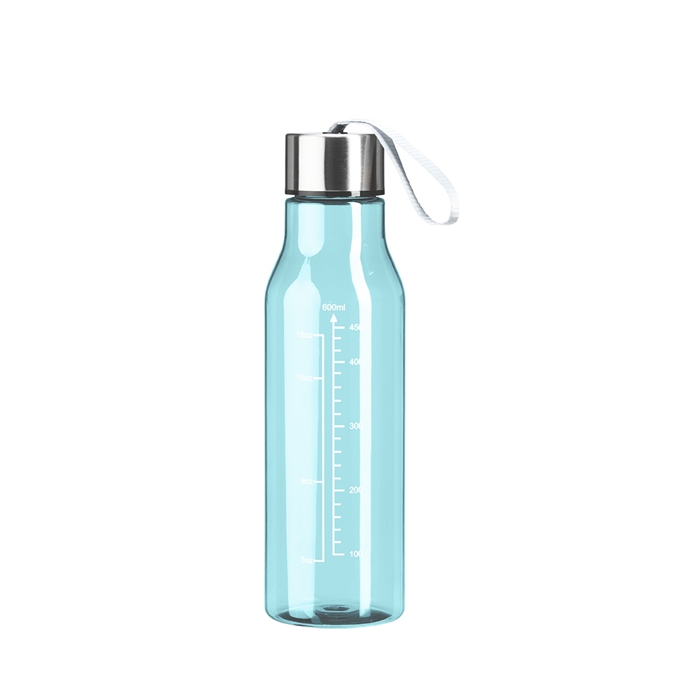 GARRAFA PLÁSTICA 615ML SPX-18695A-AZC NA COR AZUL