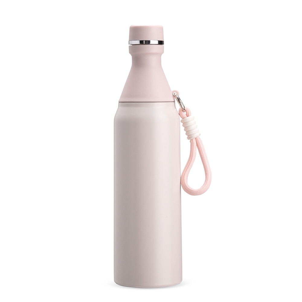 GARRAFA TÉRMICA 500ML SPX-09160-RSC NA COR ROSA