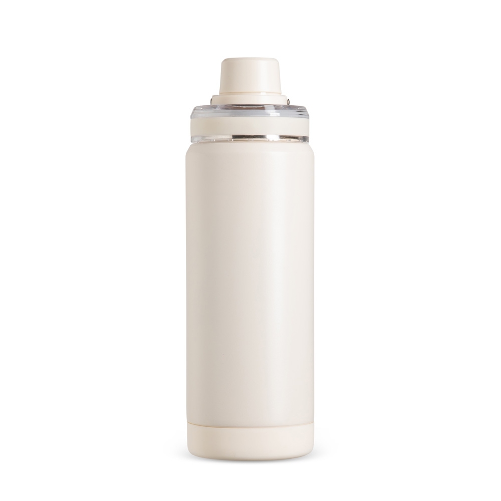 GARRAFA TÉRMICA 600ML SPX-09182-CRE NA COR BRANCO