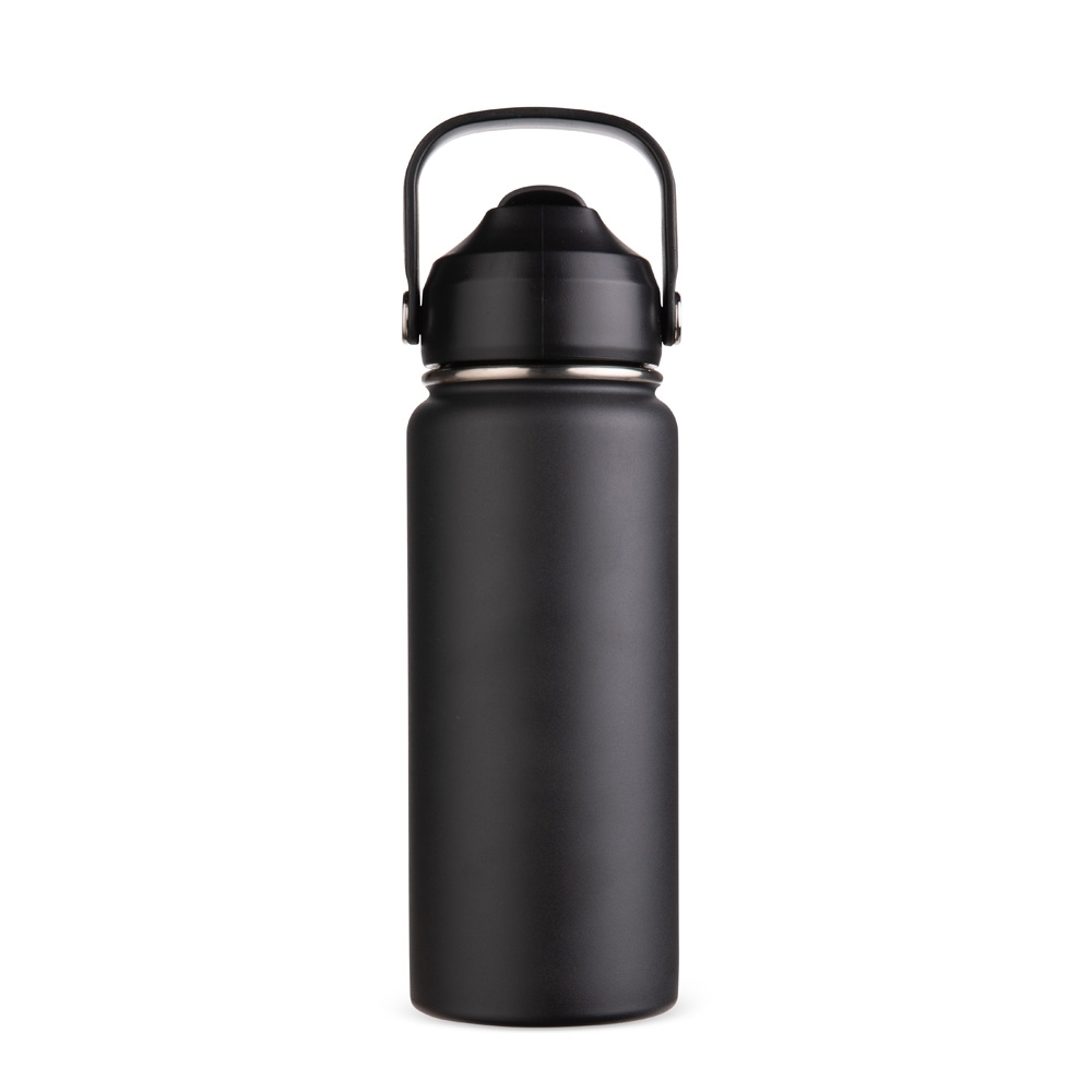 GARRAFA TÉRMICA 600ML SPX-09257-PRE NA COR PRETO