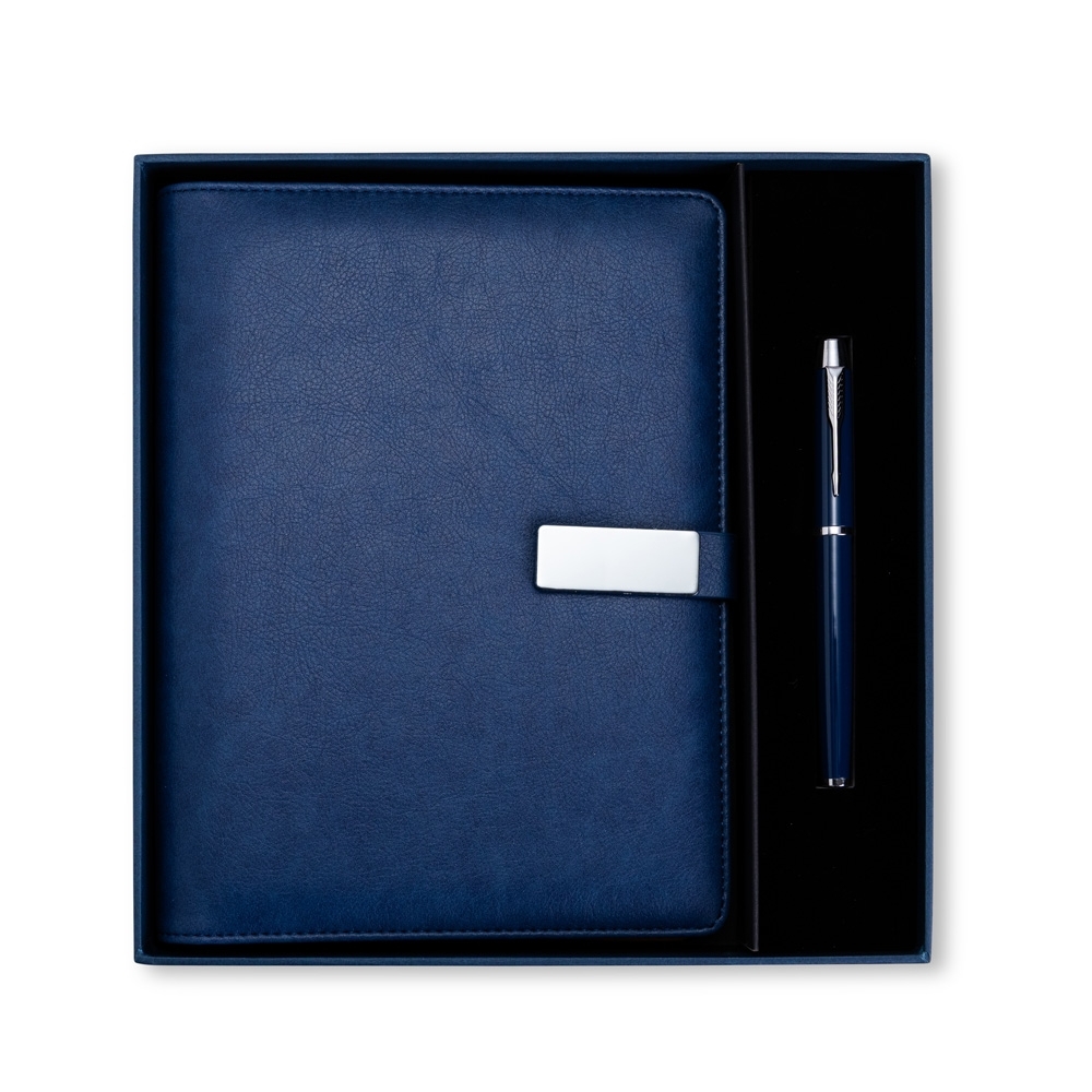 KIT EXECUTIVO 2 PEÇAS SPX-19145-AZU NA COR AZUL