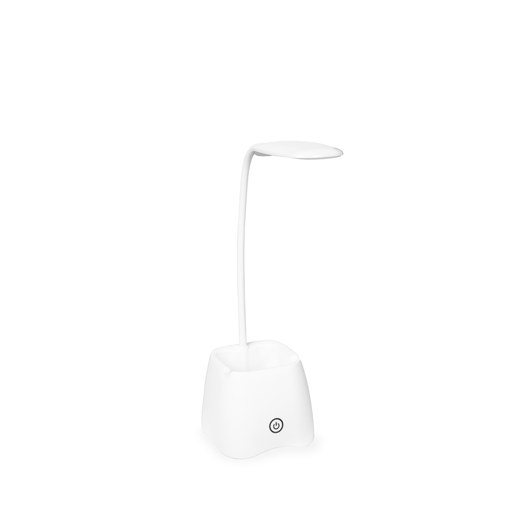 LUMINÁRIA DE MESA RECARREGÁVEL SPX-19085-BCO NA COR BRANCO