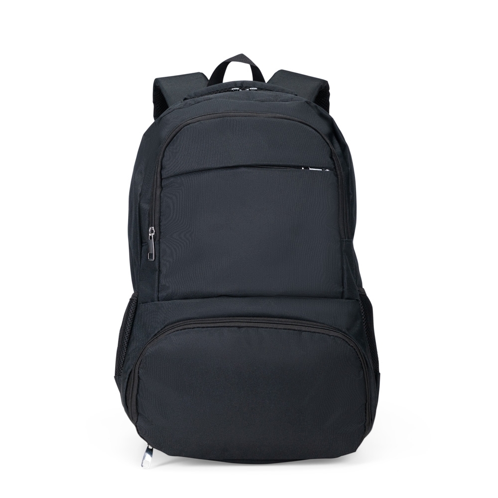MOCHILA POLIÉSTER USB 26L SPX-09270-PRE NA COR PRETO