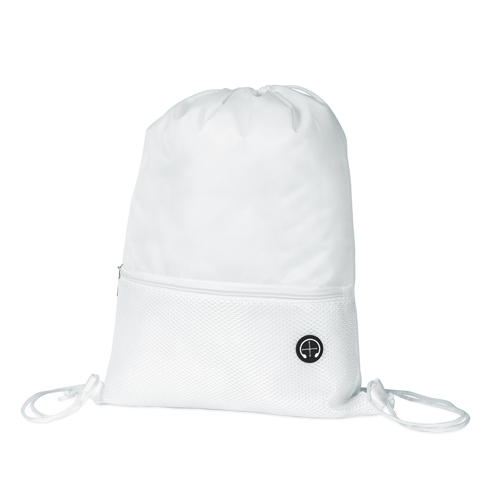 MOCHILA SACO POLIÉSTER SPX-19061-BCO NA COR BRANCO