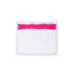 NÉCESSAIRE PVC SPX-15432-TRA/ROS NA COR TRANSPARENTE